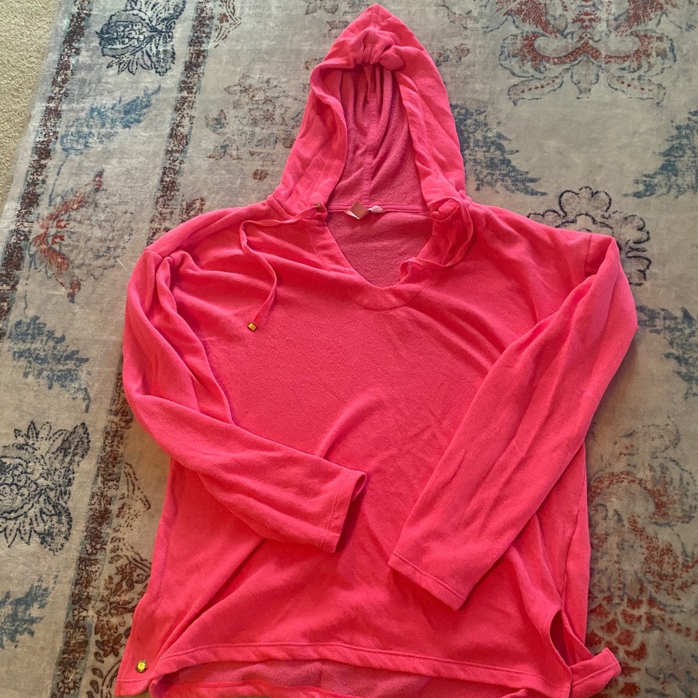 COPY - Lilly Pulitzer pink hoodie